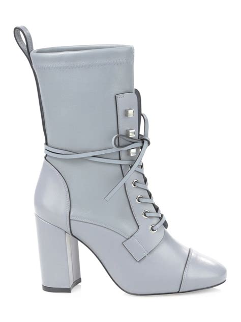 Stuart Weitzman Veruka Leather Stretch Booties 